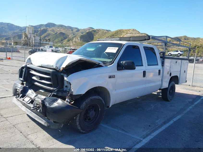 2003 Ford F-250 Lariat/Xl/Xlt VIN: 1FTNW20L33EA88690 Lot: 39610302