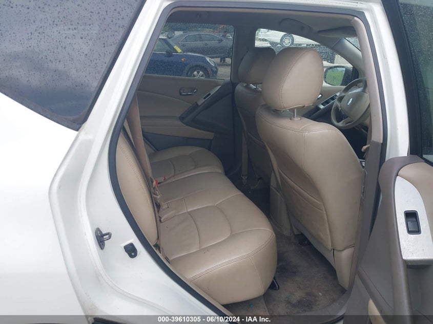 2011 Nissan Murano S VIN: JN8AZ1MU9BW059405 Lot: 39610305