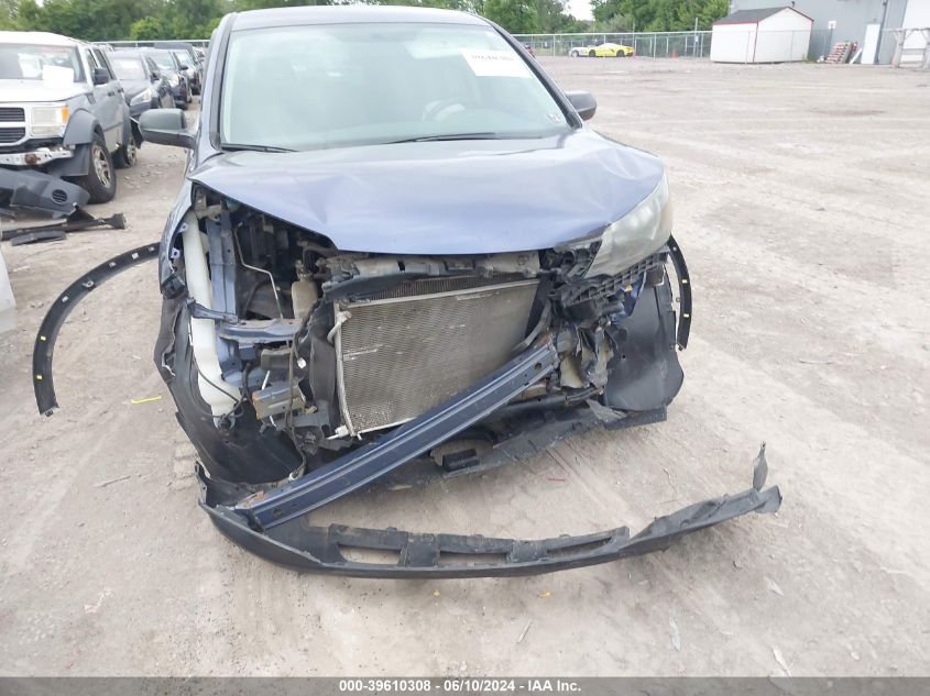 2013 Honda Cr-V Lx VIN: 2HKRM4H32DH606636 Lot: 39610308