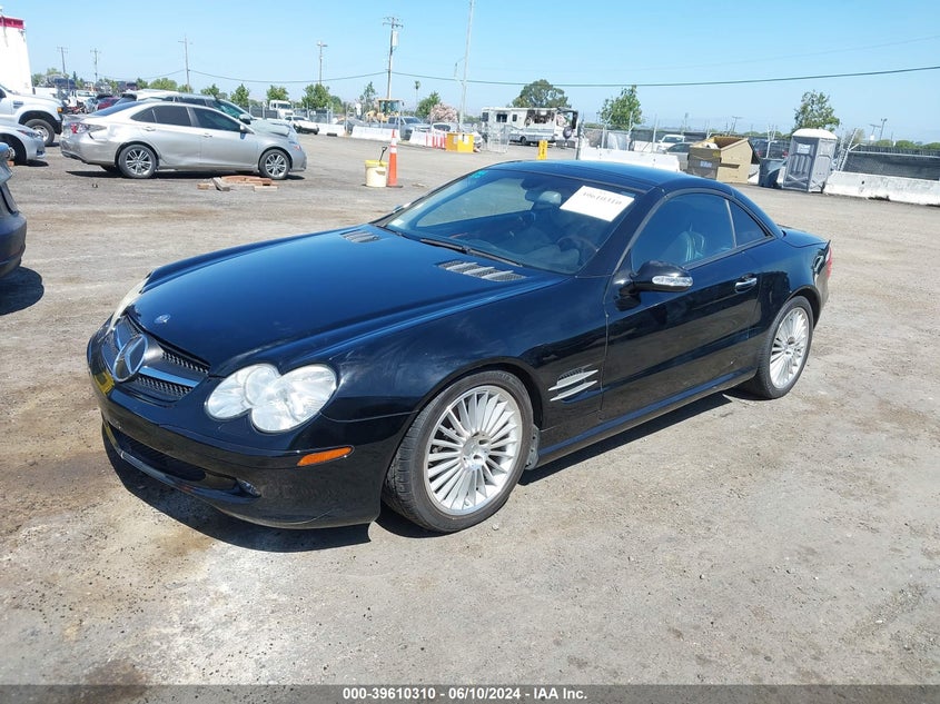 2003 Mercedes-Benz Sl 500 VIN: WDBSK75F43F015447 Lot: 39610310