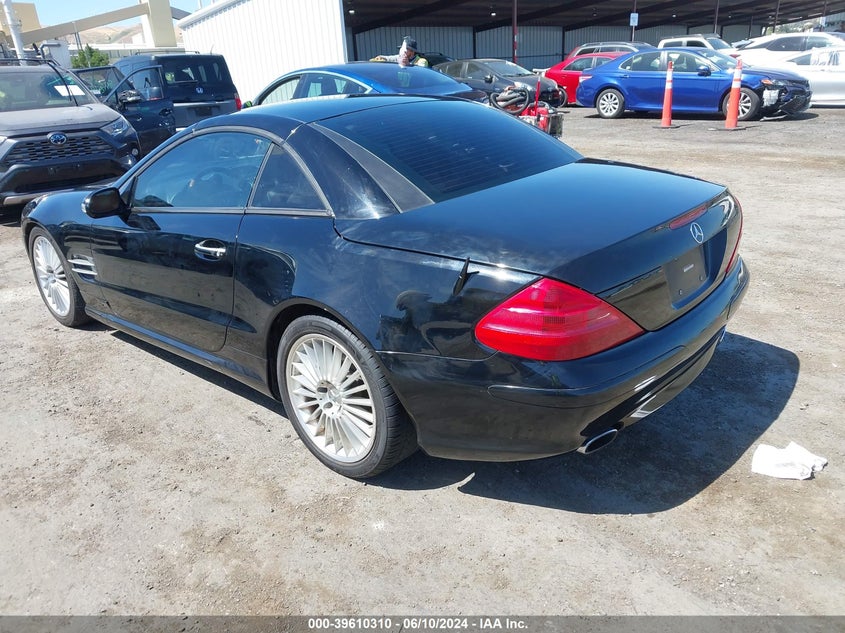 2003 Mercedes-Benz Sl 500 VIN: WDBSK75F43F015447 Lot: 39610310