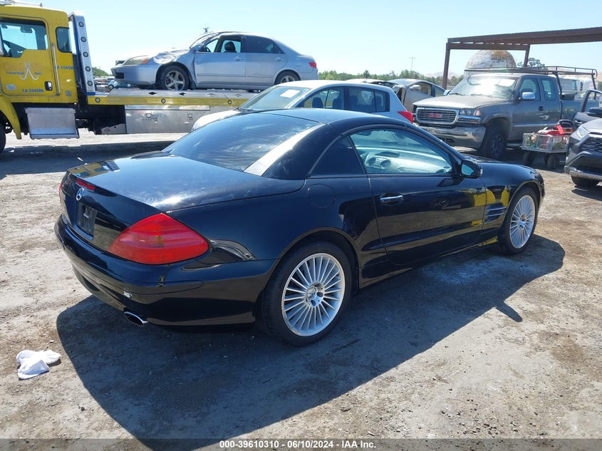 2003 Mercedes-Benz Sl 500 VIN: WDBSK75F43F015447 Lot: 39610310