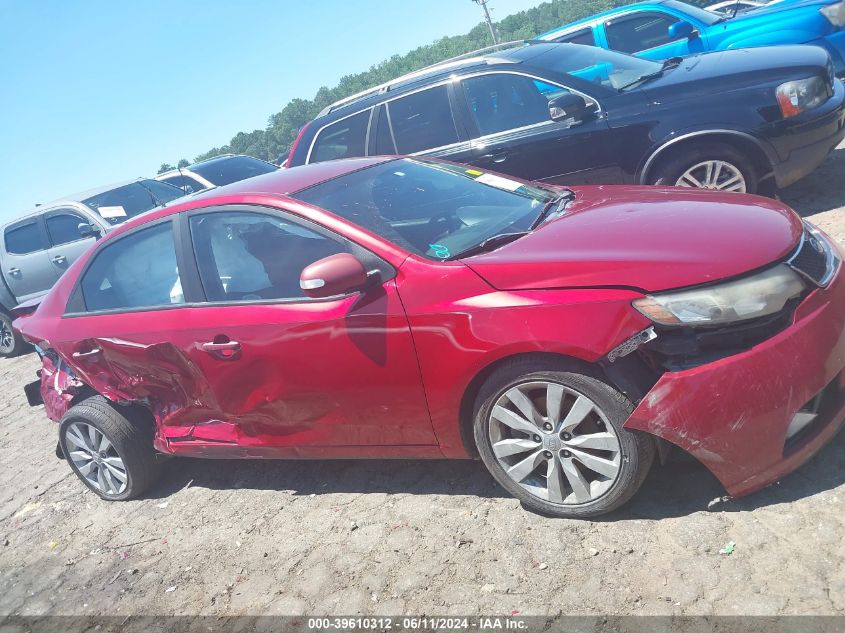 2010 Kia Forte Sx VIN: KNAFW4A34A5140384 Lot: 39610312