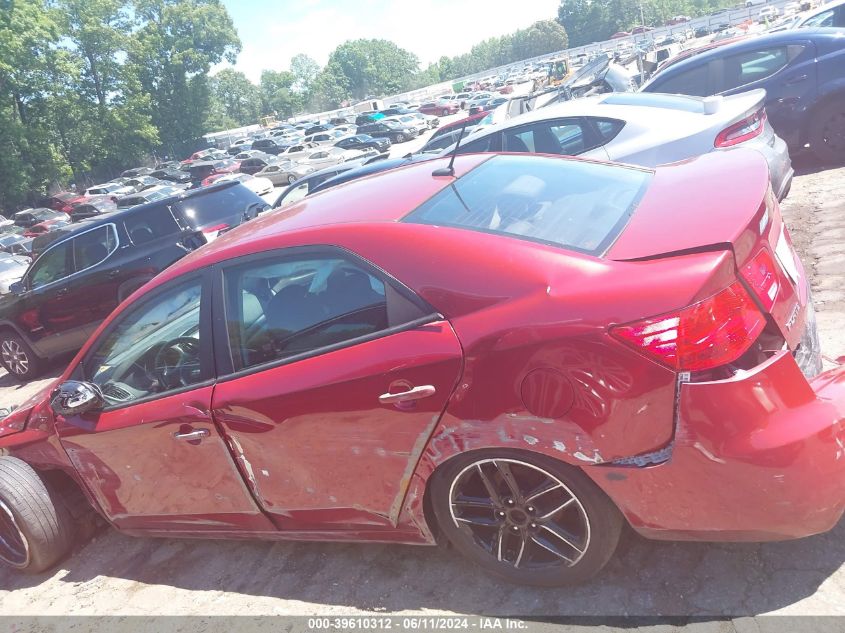 2010 Kia Forte Sx VIN: KNAFW4A34A5140384 Lot: 39610312