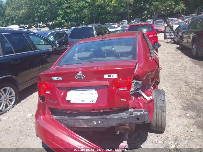 2010 Kia Forte Sx VIN: KNAFW4A34A5140384 Lot: 39610312