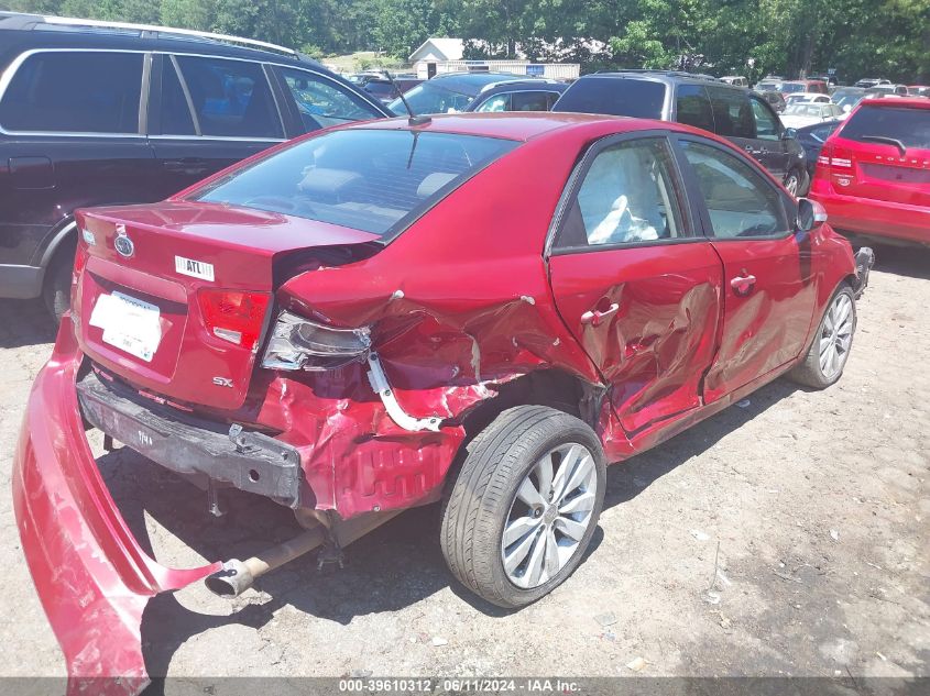 2010 Kia Forte Sx VIN: KNAFW4A34A5140384 Lot: 39610312