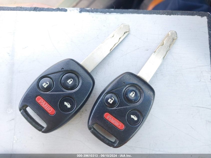 2009 Honda Accord 2.4 Ex-L VIN: 1HGCP26819A104264 Lot: 39610313