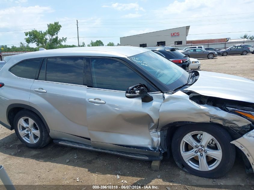 2021 TOYOTA HIGHLANDER LE - 5TDZZRAH0MS078495