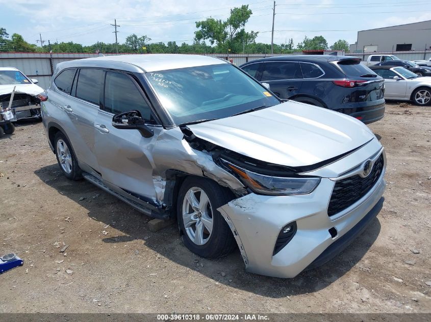 2021 TOYOTA HIGHLANDER LE - 5TDZZRAH0MS078495