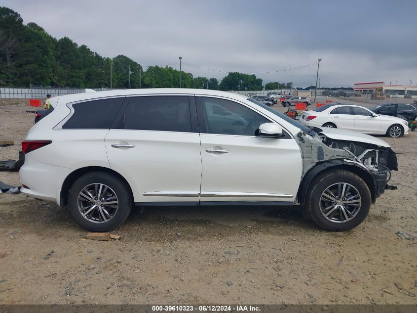 2020 Infiniti Qx60 Pure VIN: 5N1DL0MN3LC508511 Lot: 39610323