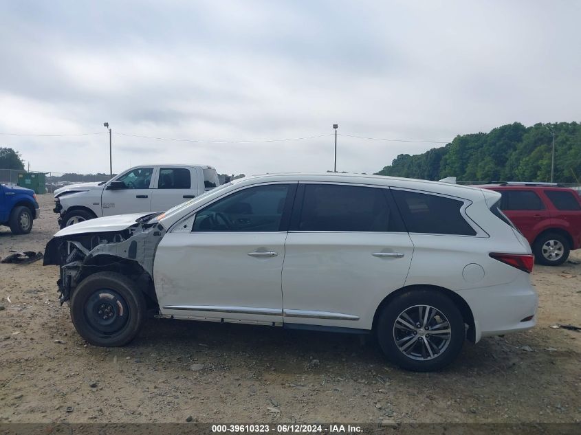 2020 Infiniti Qx60 Pure VIN: 5N1DL0MN3LC508511 Lot: 39610323