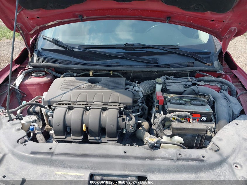 2015 Nissan Sentra Sv VIN: 3N1AB7AP9FL683740 Lot: 39610326