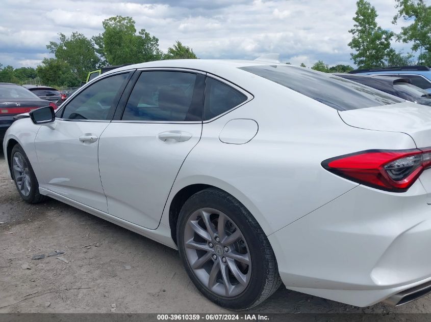 2021 Acura Tlx Standard VIN: 19UUB5F30MA003024 Lot: 39610359