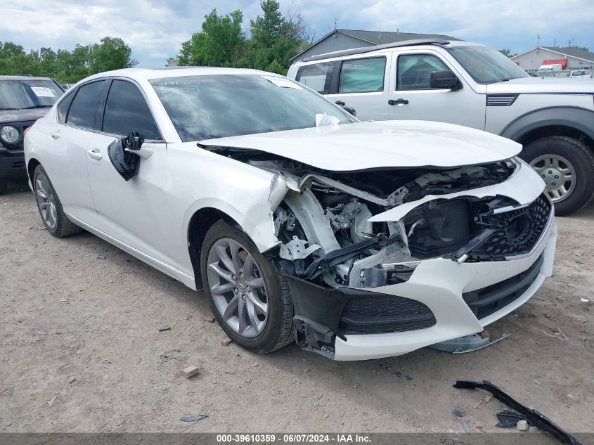 2021 Acura Tlx Standard VIN: 19UUB5F30MA003024 Lot: 39610359