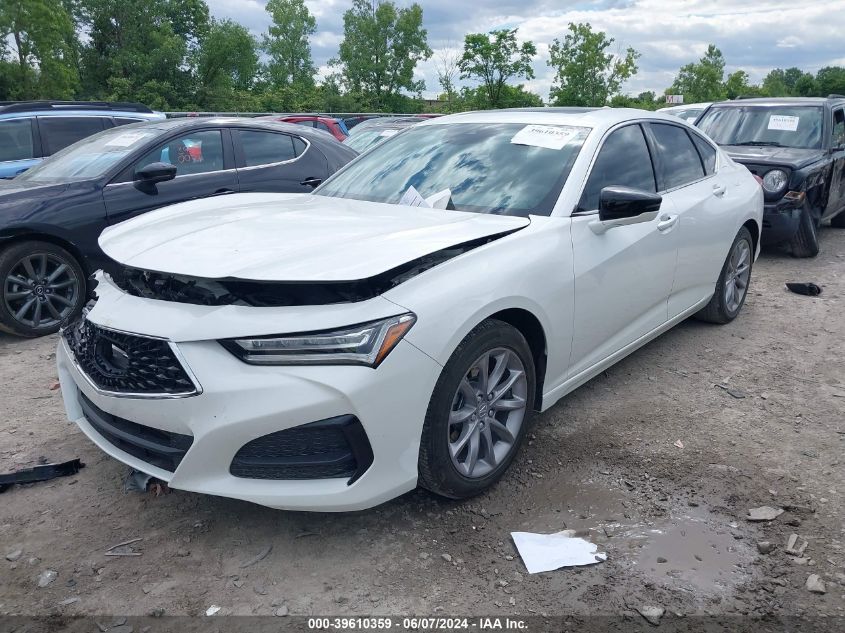 2021 Acura Tlx Standard VIN: 19UUB5F30MA003024 Lot: 39610359