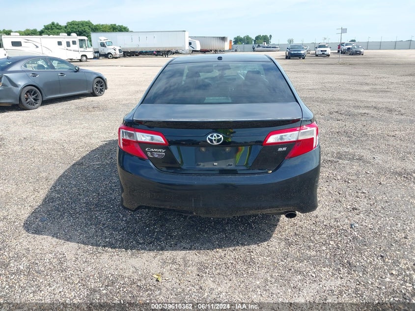 2012 Toyota Camry VIN: 4T1DS1FK2CU198580 Lot: 39610362
