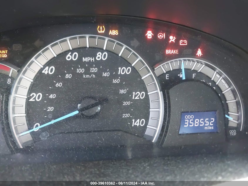 2012 Toyota Camry VIN: 4T1DS1FK2CU198580 Lot: 39610362