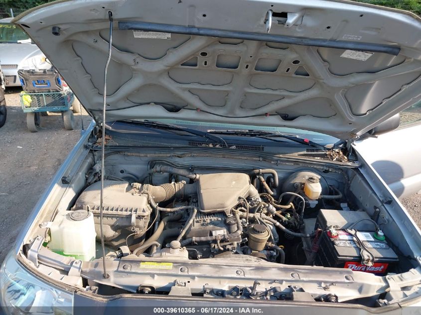 2005 Toyota Tacoma VIN: 5TENX22N65Z100603 Lot: 39610365