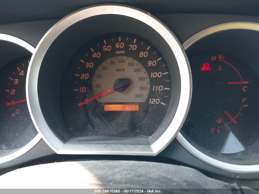 2005 Toyota Tacoma VIN: 5TENX22N65Z100603 Lot: 39610365