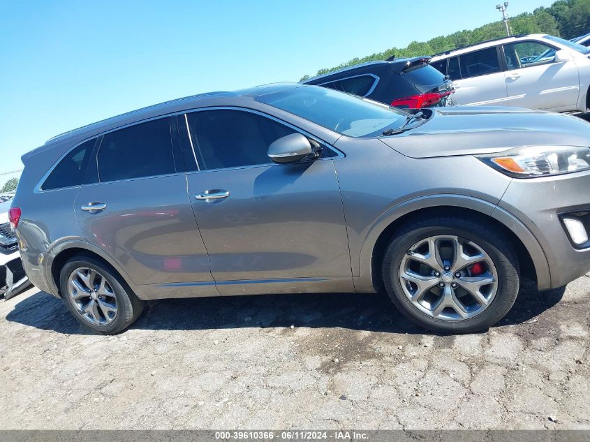 2017 Kia Sorento 3.3L Sx VIN: 5XYPK4A53HG308067 Lot: 39610366