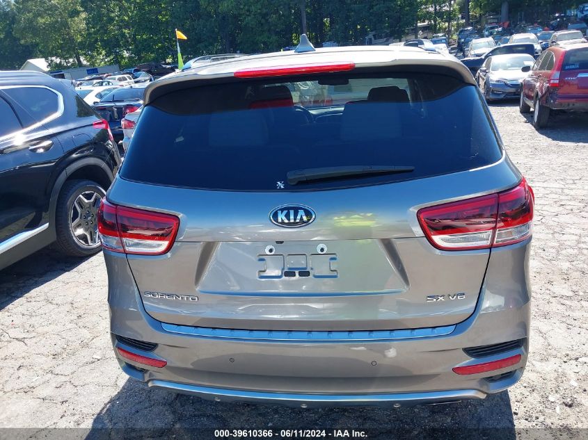 2017 Kia Sorento 3.3L Sx VIN: 5XYPK4A53HG308067 Lot: 39610366