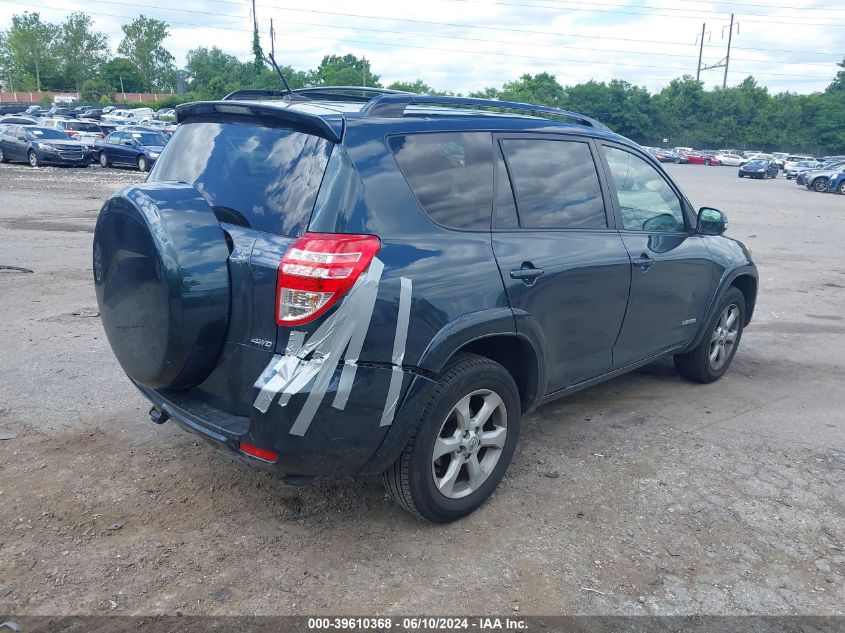 2010 Toyota Rav4 Limited VIN: JTMDF4DV5AD024527 Lot: 39610368