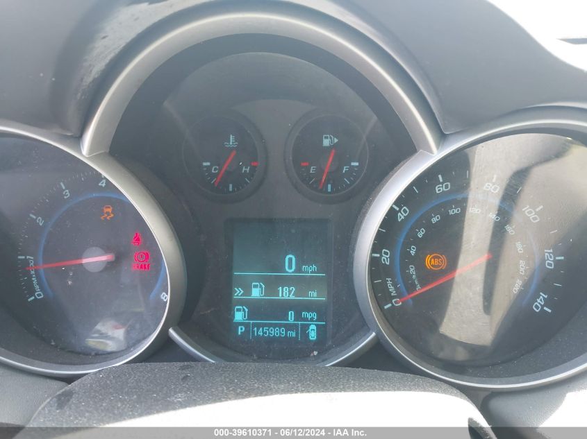 2012 Chevrolet Cruze Ls VIN: 1G1PC5SHXC7132340 Lot: 39610371