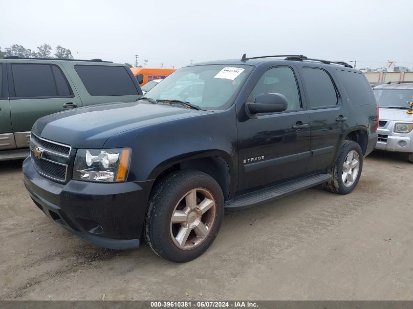 2007 Chevrolet Tahoe Lt VIN: 1GNFC13087R300904 Lot: 39610381