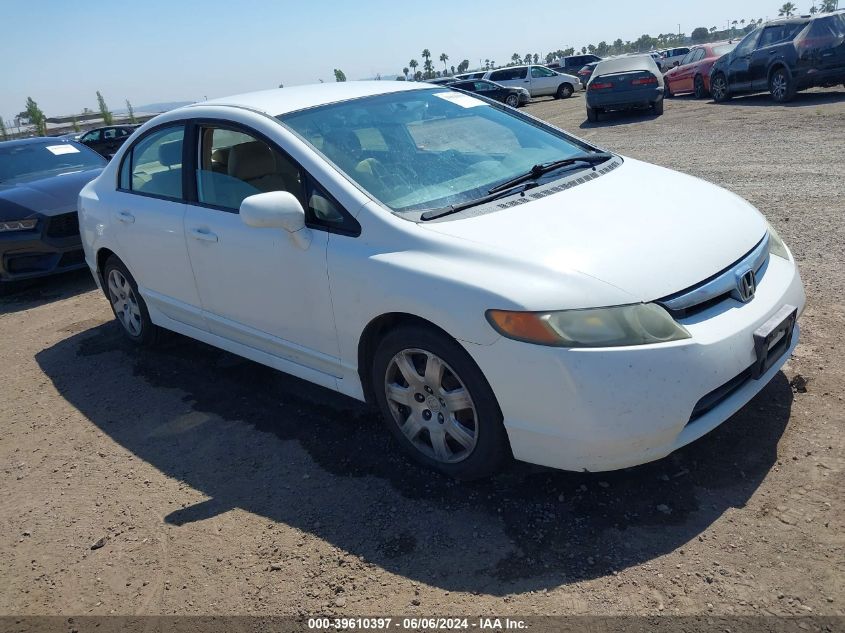 2008 Honda Civic Lx VIN: 1HGFA16528L005101 Lot: 39610397