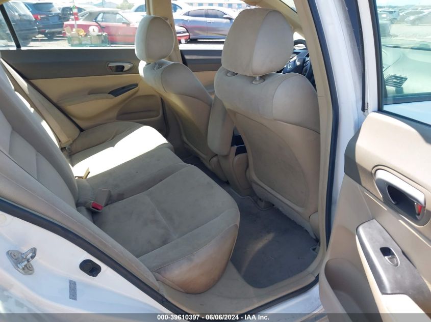 2008 Honda Civic Lx VIN: 1HGFA16528L005101 Lot: 39610397