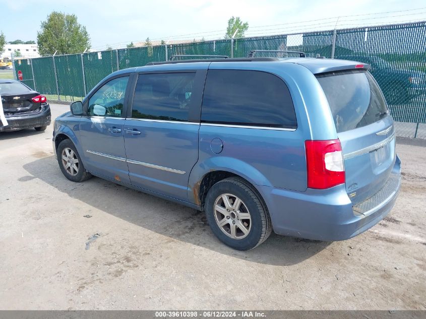 2012 Chrysler Town & Country Touring VIN: 2C4RC1BG2CR157862 Lot: 39610398