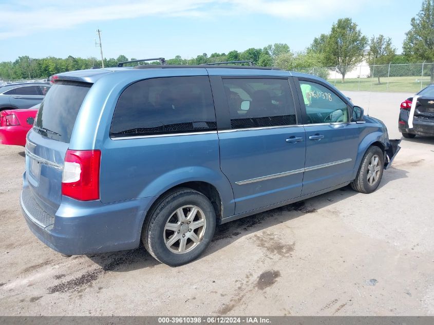 2012 Chrysler Town & Country Touring VIN: 2C4RC1BG2CR157862 Lot: 39610398