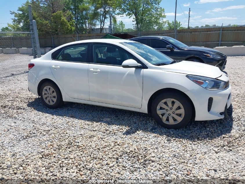 2020 Kia Rio S VIN: 3KPA24AD6LE288285 Lot: 39610415