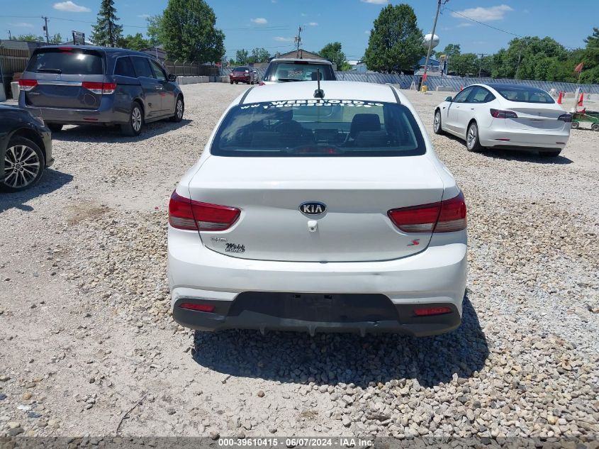 2020 Kia Rio S VIN: 3KPA24AD6LE288285 Lot: 39610415