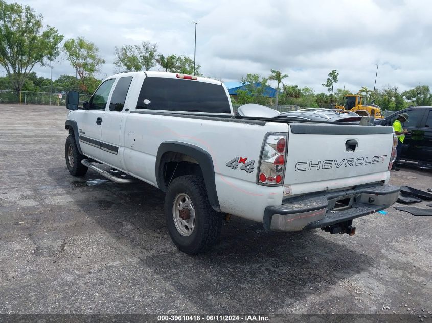 2005 Chevrolet Silverado 2500Hd VIN: 1GCHK29235E247603 Lot: 39610418