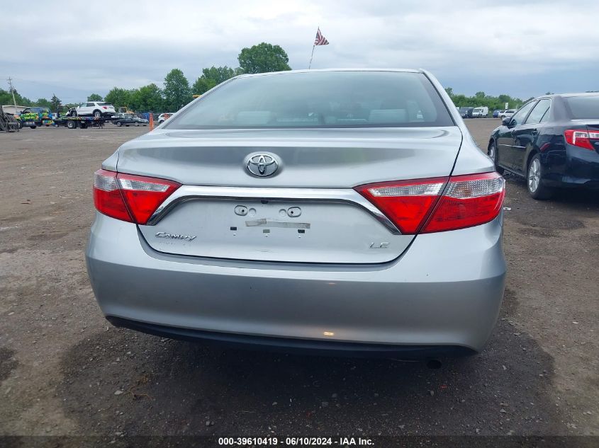 2016 Toyota Camry Le VIN: 4T4BF1FK8GR572122 Lot: 39610419