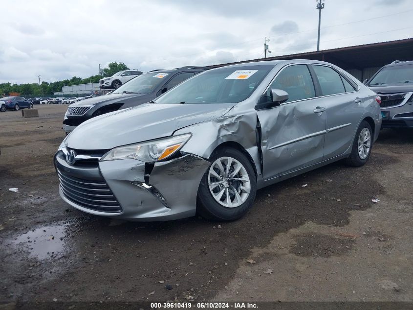 2016 Toyota Camry Le VIN: 4T4BF1FK8GR572122 Lot: 39610419