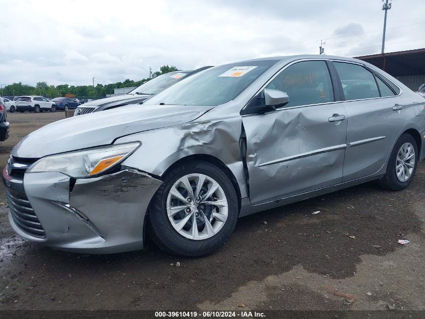 2016 Toyota Camry Le VIN: 4T4BF1FK8GR572122 Lot: 39610419