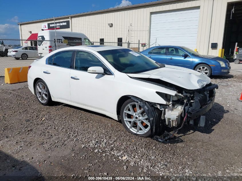 2010 Nissan Maxima 3.5 Sv VIN: 1N4AA5AP4AC800946 Lot: 39610439