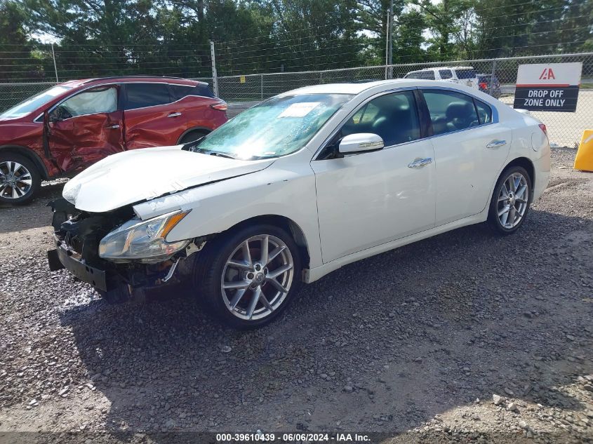 2010 Nissan Maxima 3.5 Sv VIN: 1N4AA5AP4AC800946 Lot: 39610439