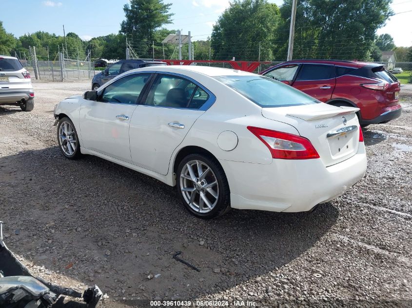 2010 Nissan Maxima 3.5 Sv VIN: 1N4AA5AP4AC800946 Lot: 39610439