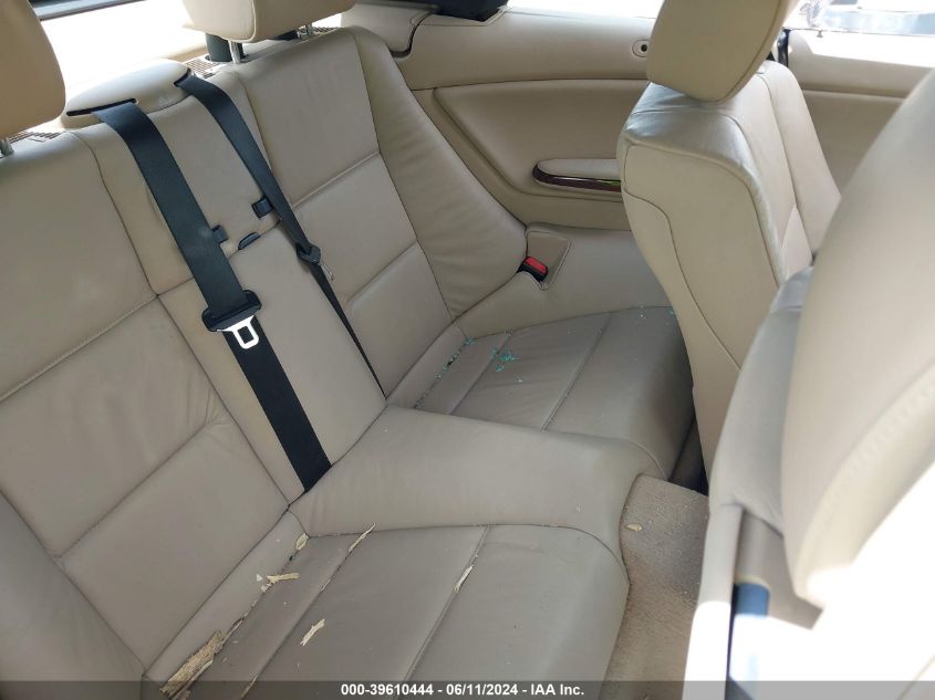 2002 BMW 325Ci VIN: WBABS334X2JY58931 Lot: 39610444