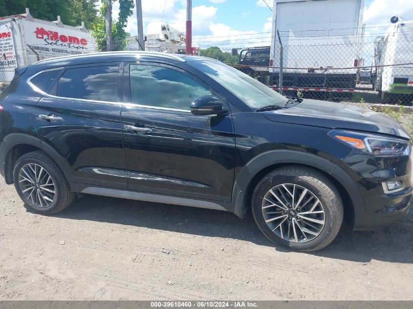 2021 Hyundai Tucson Limited VIN: KM8J3CALXMU307045 Lot: 39610460