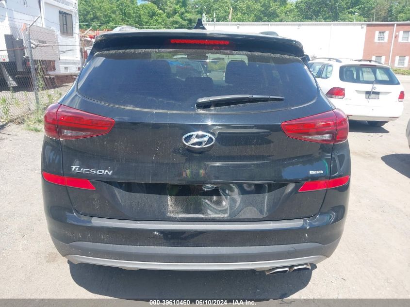 2021 Hyundai Tucson Limited VIN: KM8J3CALXMU307045 Lot: 39610460