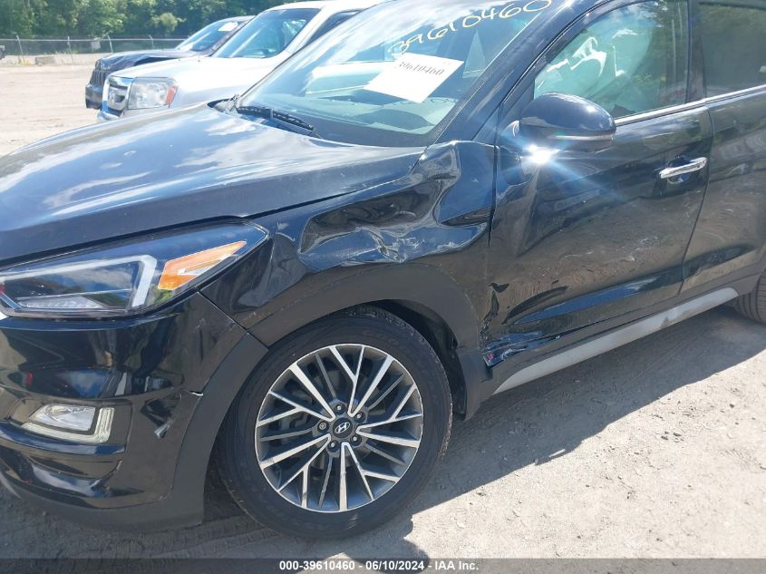 2021 Hyundai Tucson Limited VIN: KM8J3CALXMU307045 Lot: 39610460