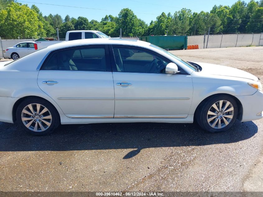 2012 Toyota Avalon Limited VIN: 4T1BK3DB0CU460283 Lot: 39610462