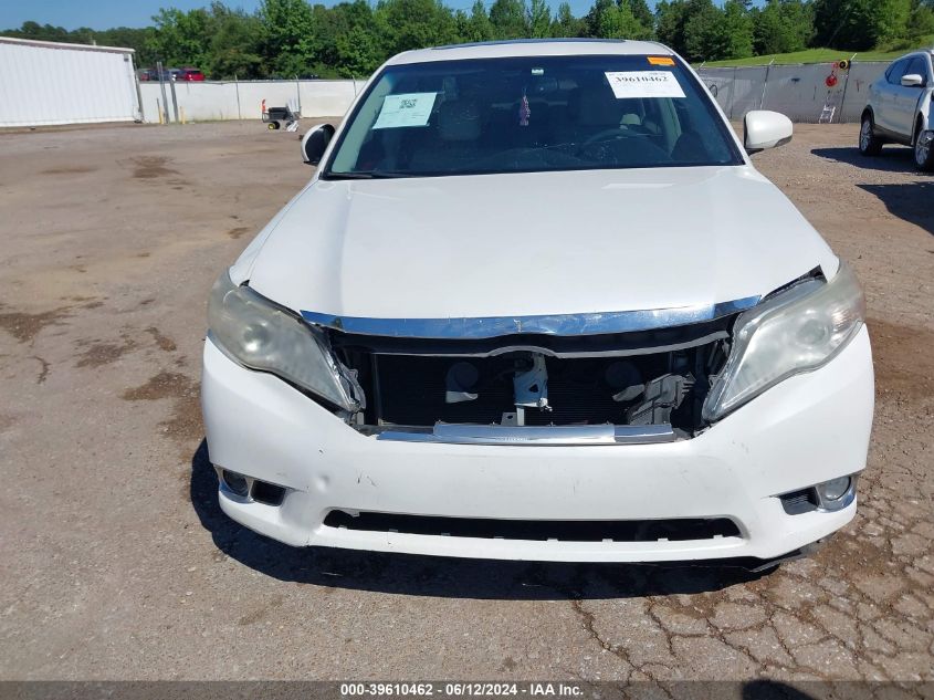 2012 Toyota Avalon Limited VIN: 4T1BK3DB0CU460283 Lot: 39610462