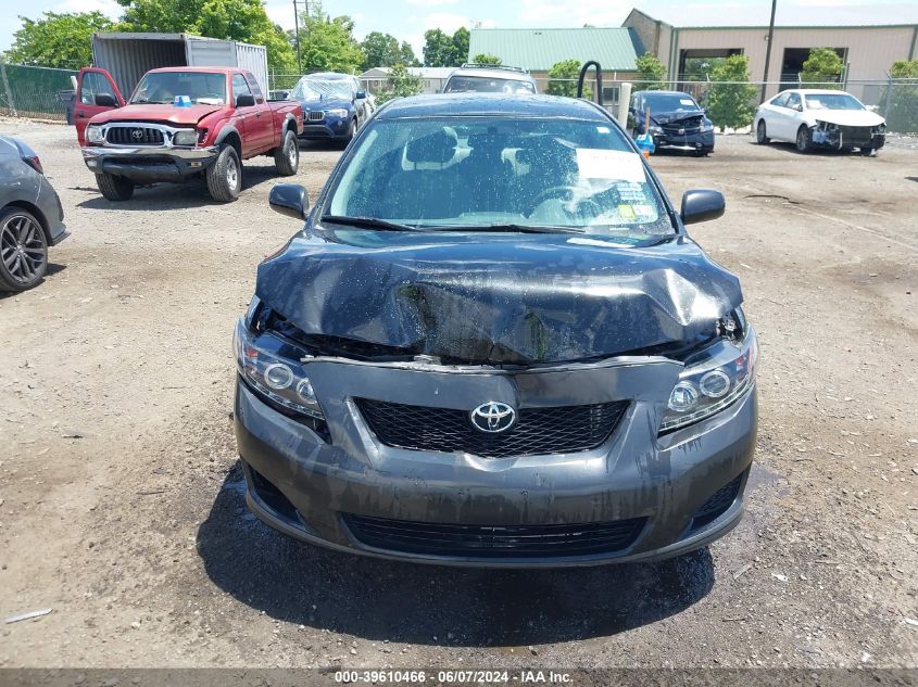 2010 Toyota Corolla Le VIN: 1NXBU4EE4AZ274185 Lot: 39610466