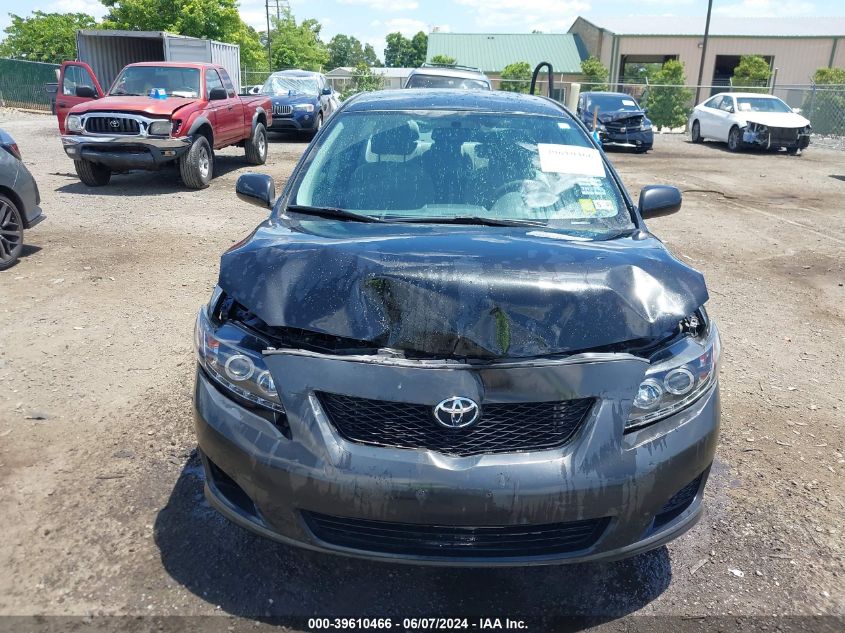 2010 Toyota Corolla Le VIN: 1NXBU4EE4AZ274185 Lot: 39610466