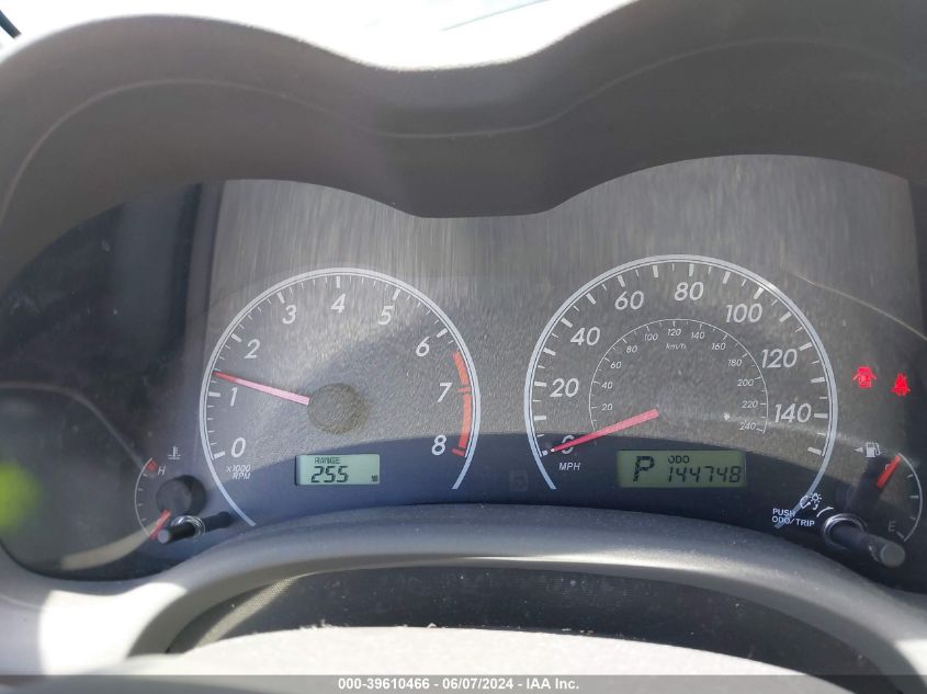 2010 Toyota Corolla Le VIN: 1NXBU4EE4AZ274185 Lot: 39610466